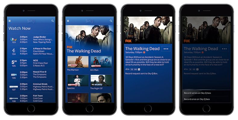 Sky Q Mobile App