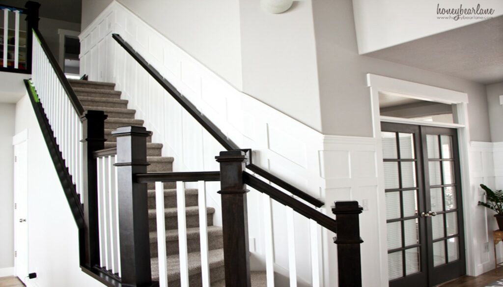 How to Add Wainscoting on Your Stairs DIY Guide